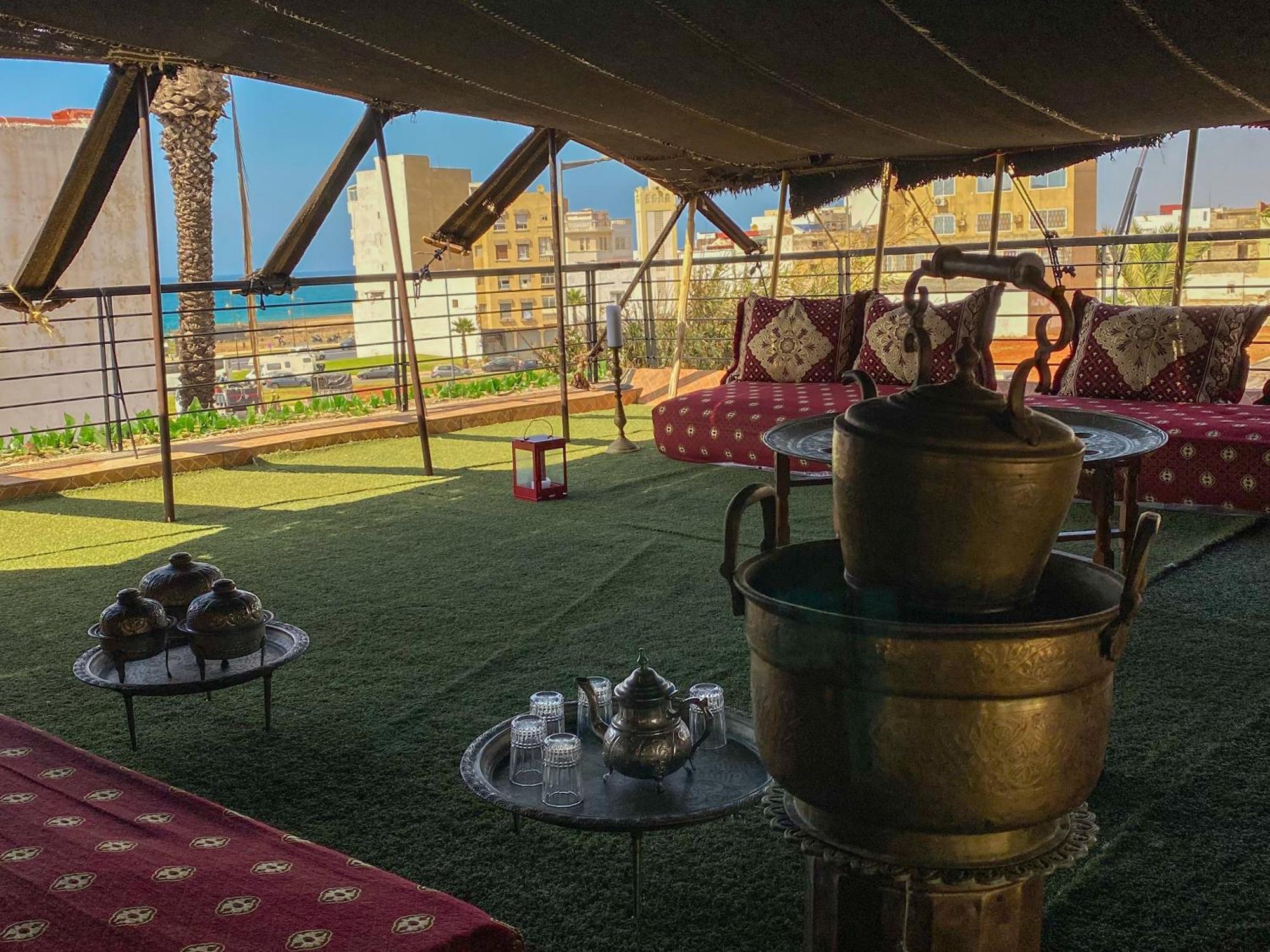 Dar Lghzal Special Offer In Rabat Winner Of Guest Experience 2025 Awards Traditional Sahrawi And Berber Privative Villa With Swimming Pool Jacuzzi Sea View And On Site Restaurant Ideal For Family And Groups In Rabat'S Center No Car Required Exteriér fotografie