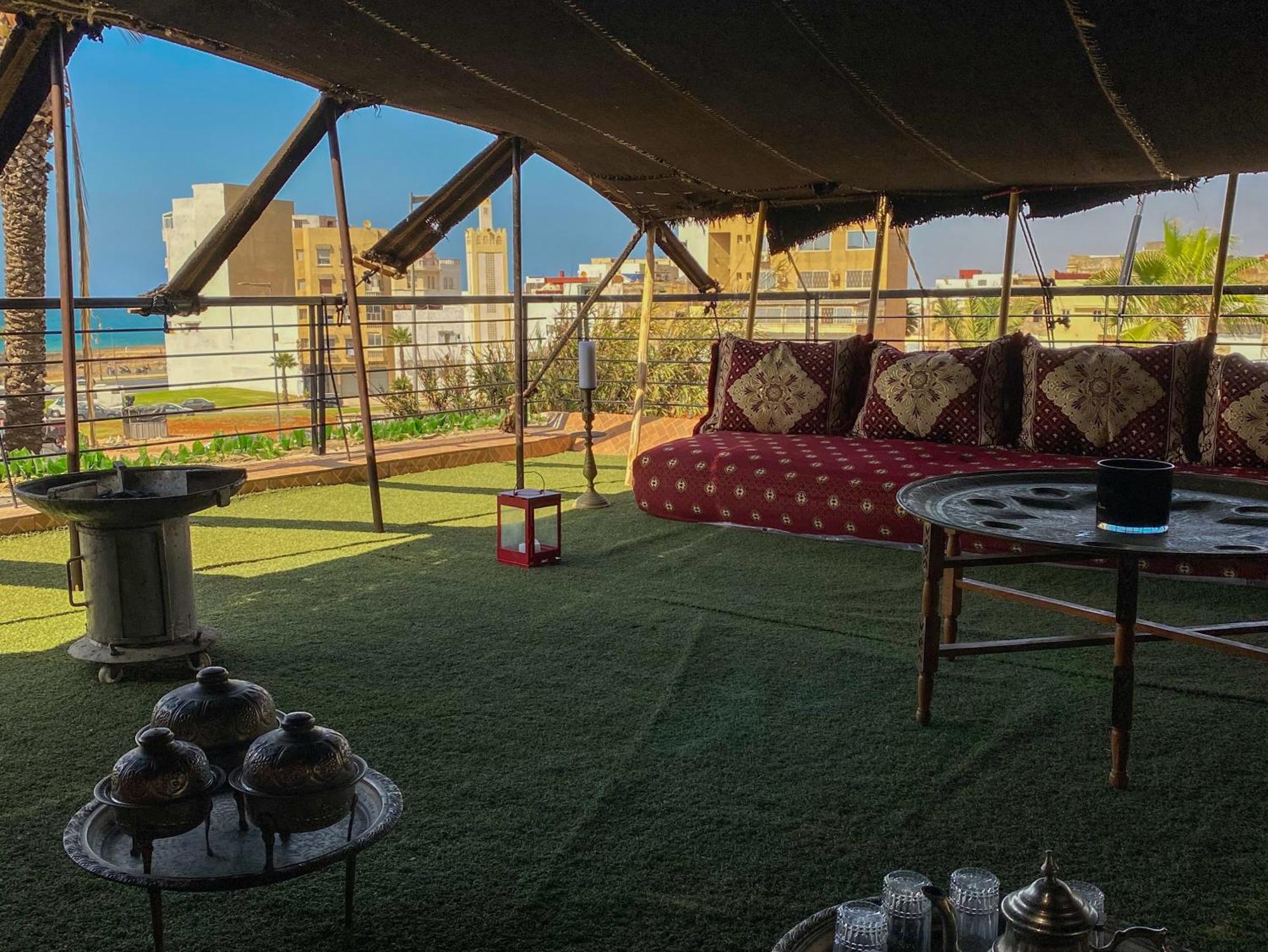 Dar Lghzal Special Offer In Rabat Winner Of Guest Experience 2025 Awards Traditional Sahrawi And Berber Privative Villa With Swimming Pool Jacuzzi Sea View And On Site Restaurant Ideal For Family And Groups In Rabat'S Center No Car Required Exteriér fotografie